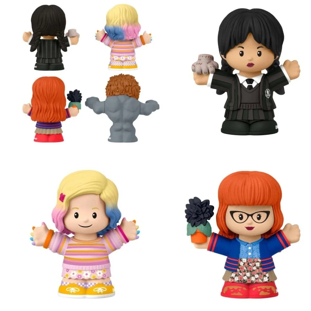 Fisher-Price Little People Collector Wednesday Figures Set‎ New Netflix Addams